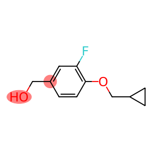 [4-(cyclopropylmethoxy)-3-fluorophenyl]methanol