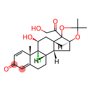 (11β,16α)-9-Chloro-11,21-dihydroxy-16,17-[(1-Methylethylidene)bis(oxy)]pregna-1,4-diene-3,20-dione