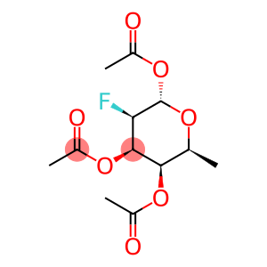 α-L-Talopyranose, 2,6-dideoxy-2-fluoro-, 1,3,4-triacetate