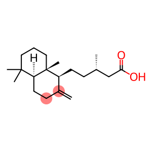 1-Naphthalenepentanoic acid, decahydro-β,5,5,8a-tetramethyl-2-methylene-, (βS,1S,4aS,8aS)-