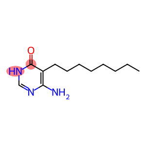 4(3H)-Pyrimidinone, 6-amino-5-octyl-