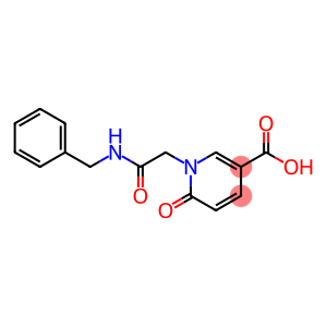 1-[(benzylcarbamoyl)methyl]-6-oxo-1,6-dihydropyridine-3-carboxylic acid