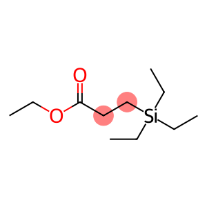 Propanoic acid,3-(triethylsilyl)-, ethyl ester