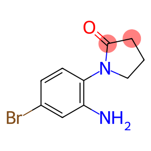 1-(2-amino-4-bromophenyl)pyrrolidin-2-one