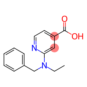 2-[Benzyl(ethyl)amino]isonicotinic acid