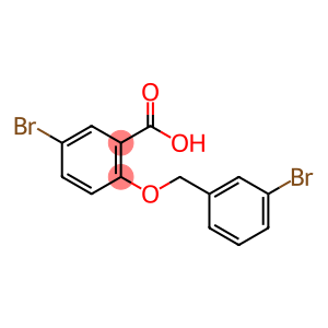 5-bromo-2-[(3-bromobenzyl)oxy]benzoic acid