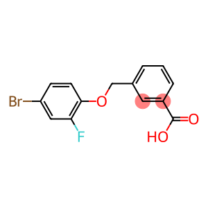 3-(4-bromo-2-fluorophenoxymethyl)benzoic acid