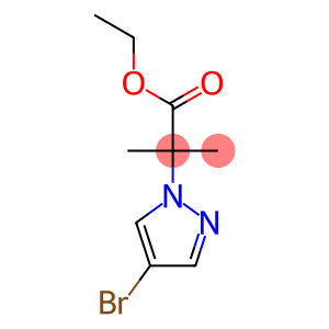 1H-Pyrazole-1-acetic acid, 4-bromo-α,α-dimethyl-, ethyl ester