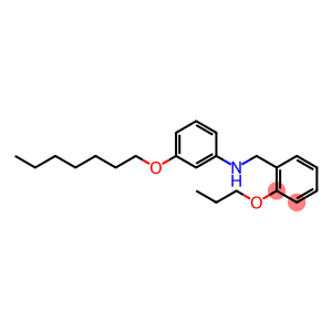 3-(Heptyloxy)-N-(2-propoxybenzyl)aniline