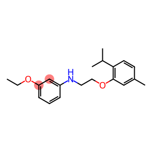 3-Ethoxy-N-[2-(2-isopropyl-5-methylphenoxy)ethyl]-aniline