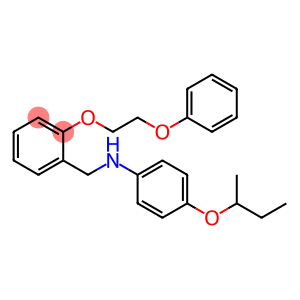 N-[4-(sec-Butoxy)phenyl]-N-[2-(2-phenoxyethoxy)-benzyl]amine