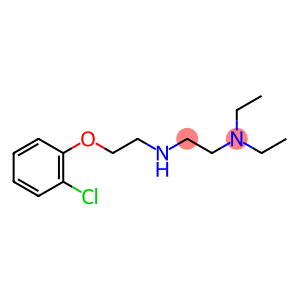 N1-[2-(2-chlorophenoxy)ethyl]-N2,N2-diethyl-1,2-ethanediamine