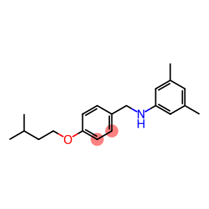 Benzenemethanamine, N-(3,5-dimethylphenyl)-4-(3-methylbutoxy)-