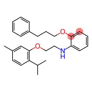 N-[2-(2-Isopropyl-5-methylphenoxy)ethyl]-2-(3-phenylpropoxy)aniline