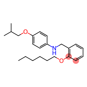 N-[2-(Hexyloxy)benzyl]-4-isobutoxyaniline