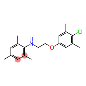 Benzenamine, N-[2-(4-chloro-3,5-dimethylphenoxy)ethyl]-2,4,6-trimethyl-