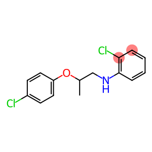 2-Chloro-N-[2-(4-chlorophenoxy)propyl]aniline