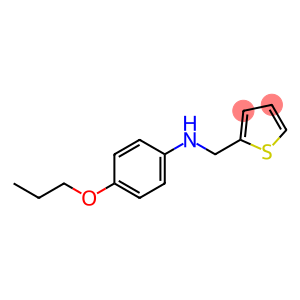 4-Propoxy-N-(2-thienylmethyl)aniline