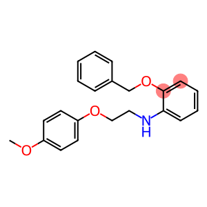 2-(Benzyloxy)-N-[2-(4-methoxyphenoxy)ethyl]aniline