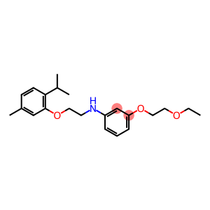 3-(2-ethoxyethoxy)-N-[2-(5-methyl-2-propan-2-ylphenoxy)ethyl]aniline