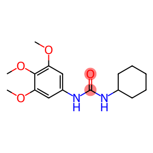 1-cyclohexyl-3-(3,4,5-trimethoxyphenyl)urea