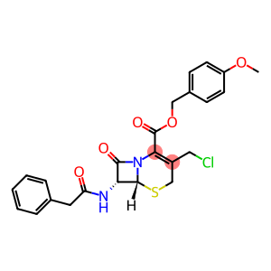 2,0)oct-2-ene-2-carboxylicacid,3-(chloromethyl)-8-oxo-5-thia-1-azabicyclo(