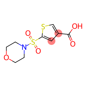 5-(morpholine-4-sulfonyl)thiophene-3-carboxylic acid