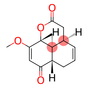 Naphtho[1,8-bc]pyran-2,7-dione, 3,3a,6,6a,9a,9b-hexahydro-9-methoxy-9b-methyl-, (3aα,6aβ,9aβ,9bα)- (9CI)