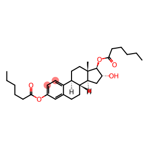 3,17β-dihexanoyloxy-1,3,5(10)-estratrien-16α-ol