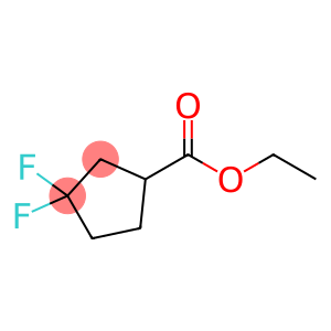 Cyclopentanecarboxylic acid, 3,3-difluoro-, ethyl ester