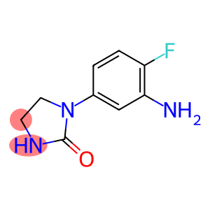 1-(3-amino-4-fluorophenyl)imidazolidin-2-one
