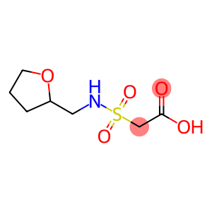 2-[(oxolan-2-ylmethyl)sulfamoyl]acetic acid