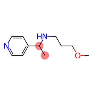 (3-Methoxypropyl)(1-pyridin-4-ylethyl)amine