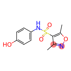 4-Isoxazolesulfonamide, N-(4-hydroxyphenyl)-3,5-dimethyl-