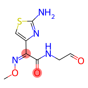 (Z)-2-氨基-ALPHA-(甲氧基亚胺基)-N-(2-氧代乙基)-4-噻唑乙酰胺