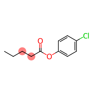 4-chlorophenyl pentanoate