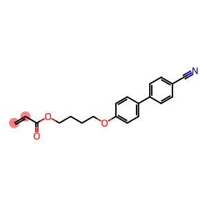 2-Propenoic acid, 4-[(4'-cyano[1,1'-biphenyl]-4-yl)oxy]butyl ester