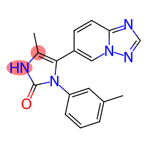 4-([1,2,4]triazolo[1,5-a]pyridin-6-yl)-5-methyl-3-m-tolyl-1H-imidazol-2(3H)-one