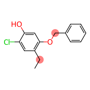 2-Chloro-4-ethyl-5-(phenylmethoxy)phenol