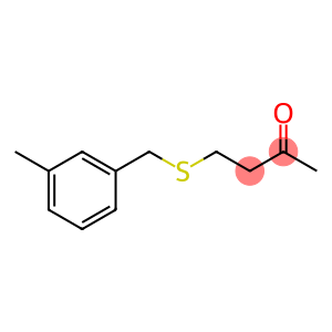 4-((3-Methylbenzyl)thio)butan-2-one