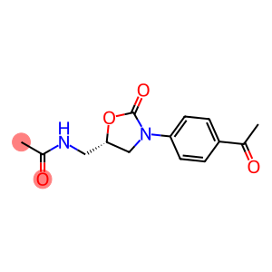 N-[[(5S)-3-(4-Acetylphenyl)-2-oxooxazolidin-5α-yl]methyl]acetamide