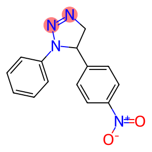 1H-1,2,3-Triazole,4,5-dihydro-5-(4-nitrophenyl)-1-phenyl-