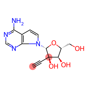 7H-Pyrrolo[2,3-d]pyrimidin-4-amine, 7-(2-C-ethynyl-β-D-ribofuranosyl)-