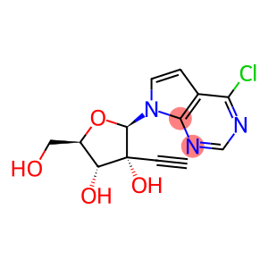 4-氯-7-(2-C-乙炔基-BETA-D-呋喃核糖基)-7H-吡咯并[2,3-D]嘧啶