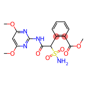 methyl 2-[(4,6-dimethoxypyrimidin-2-yl)carbamoylsulfamoylmethyl]benzoa te