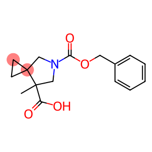 5-benzyloxycarbonyl-7-methyl-5-azaspiro[2.4]heptane-7-carboxylic acid