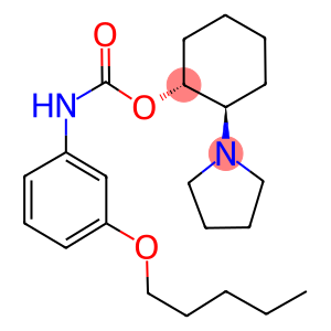 [(2R)-2-pyrrolidin-1-ylcyclohexyl] N-(3-pentoxyphenyl)carbamate