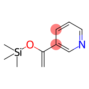 Pyridine, 3-[1-[(trimethylsilyl)oxy]ethenyl]-