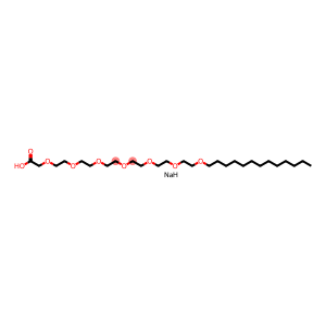 SODIUM3,6,9,12,15,18,21-HEPTAOXATETRATRIAOCTANOATE