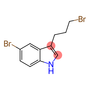 1H-INDOLE,5-BROMO-3-(3-BROMOPROPYL)-